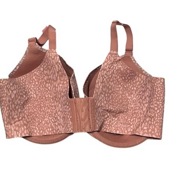 Cacique Lightly Lined Full Coverage Animal Print Bra 38F - Picture 2 of 6